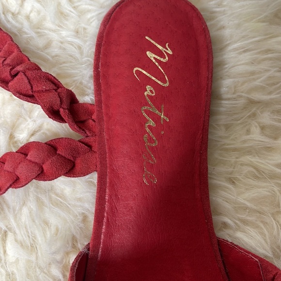 Matisse red pointy toe flat Alan - Picture 2 of 4